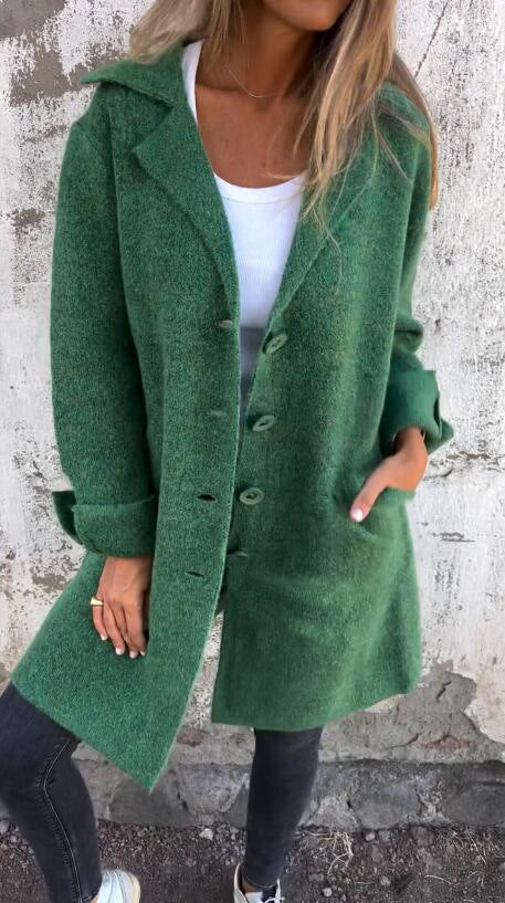 ROSAMUNDA | ELEGANTES STRICKMANTEL-COAT