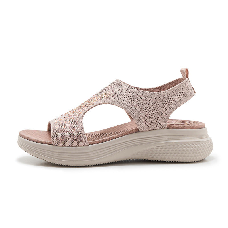 STELLA | GEPOLSTERTE ORTHOPÄDISCHE STRASS-SANDALEN
