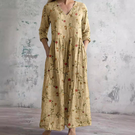 ERICA | BLUMIGES SOMMERKLEID