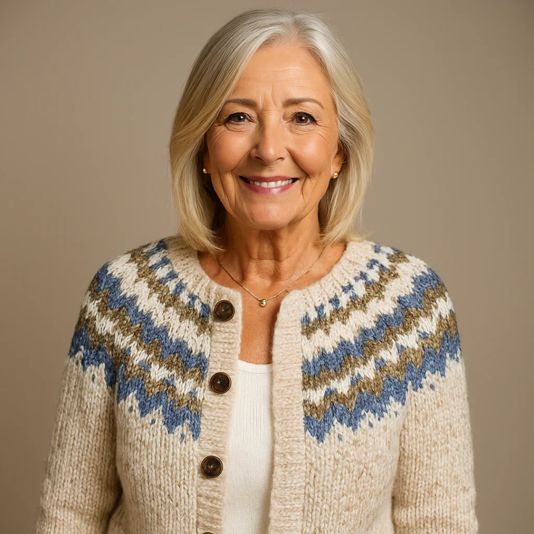 NORA | KLASSISCHE ISLÄNDERSTRICKJACKE