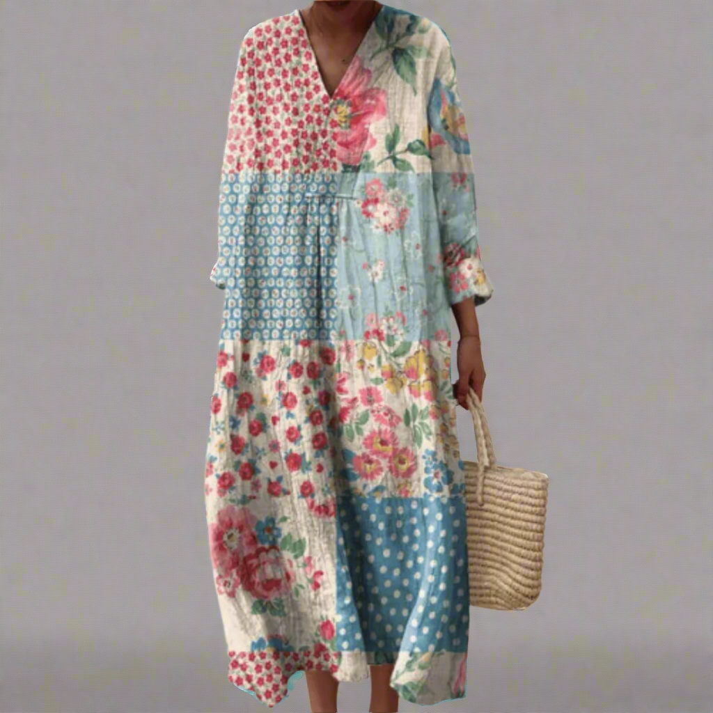 WILLOW | ELEGANTES GEOMETRISCHES KLEID