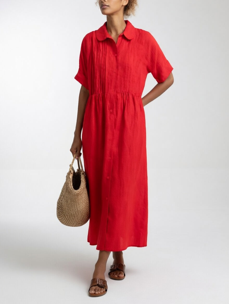 AUDREY | FLIESSENDES SOMMER-HEMDKLEID