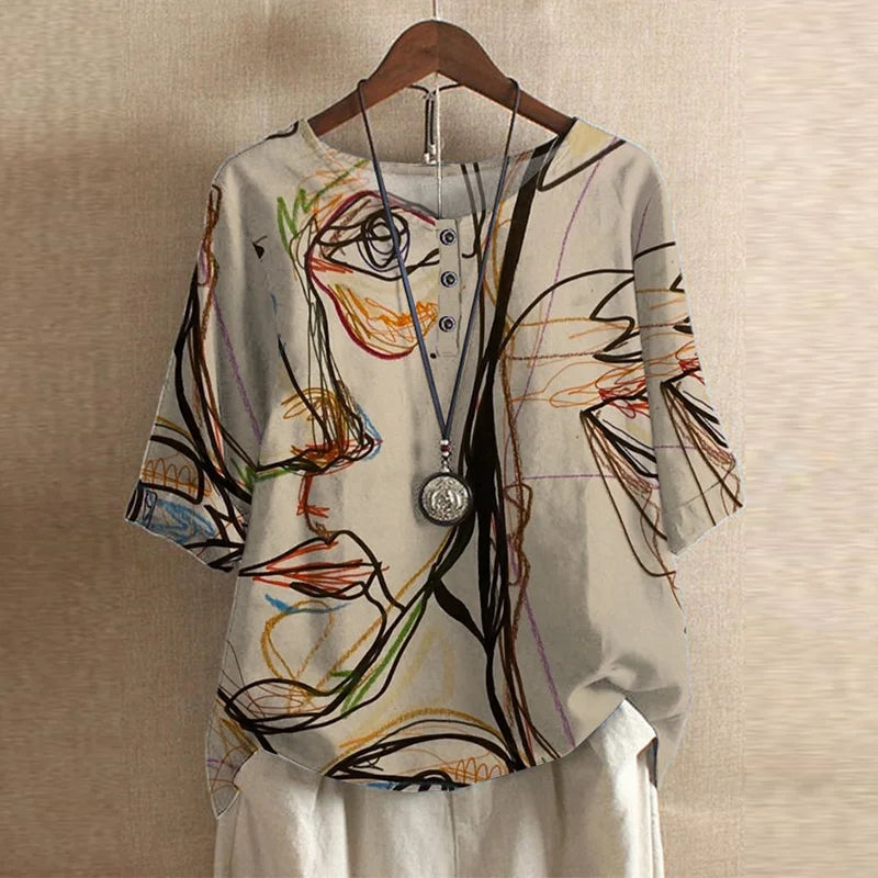 ROSALINE | RETRO-INSPIRIERTE BLUSE