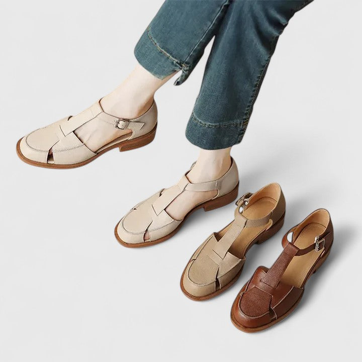 THALINA | ELEGANTE MARY-JANE-SANDALEN