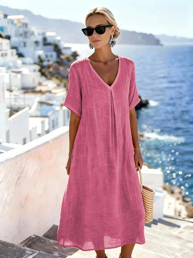 WRENLEY | LOCKER FLIESSENDES MAXIKLEID