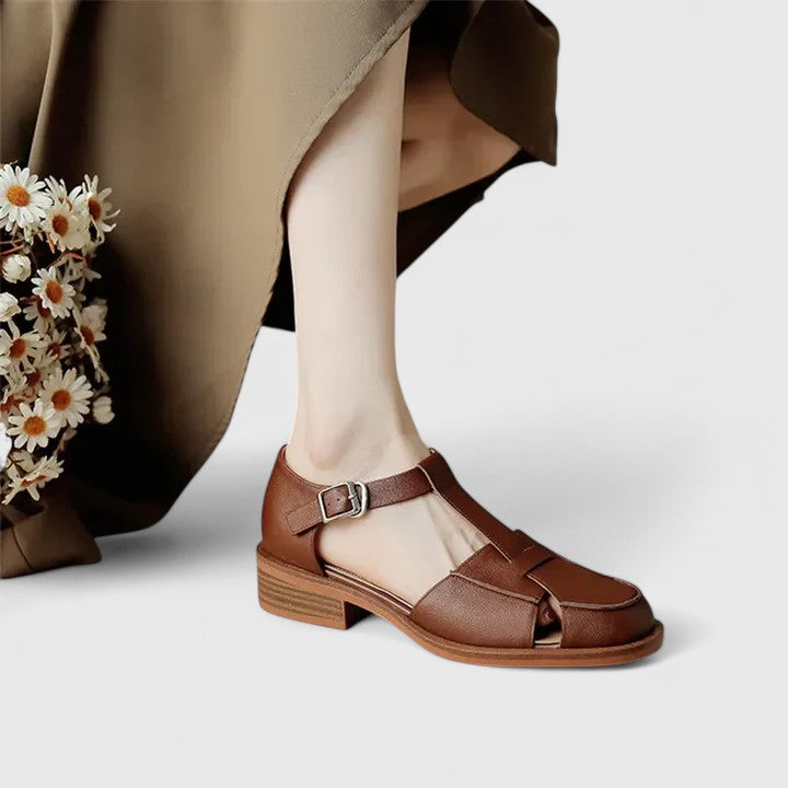 THALINA | ELEGANTE MARY-JANE-SANDALEN