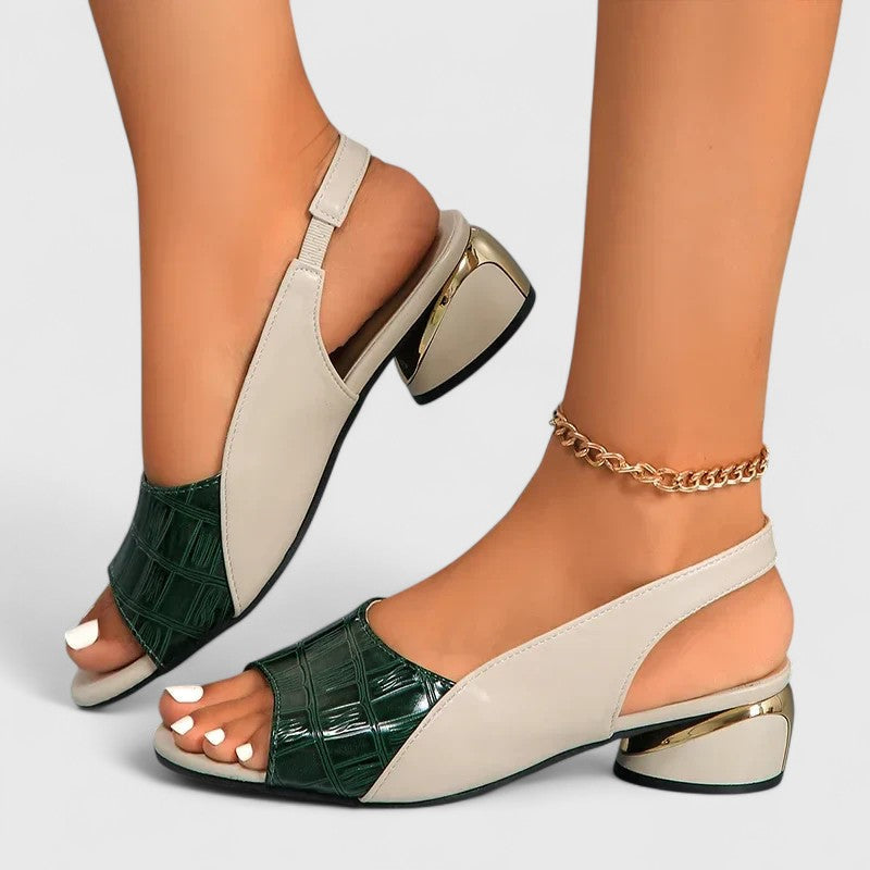 MARIAH | ELEGANTE LEDERSANDALEN