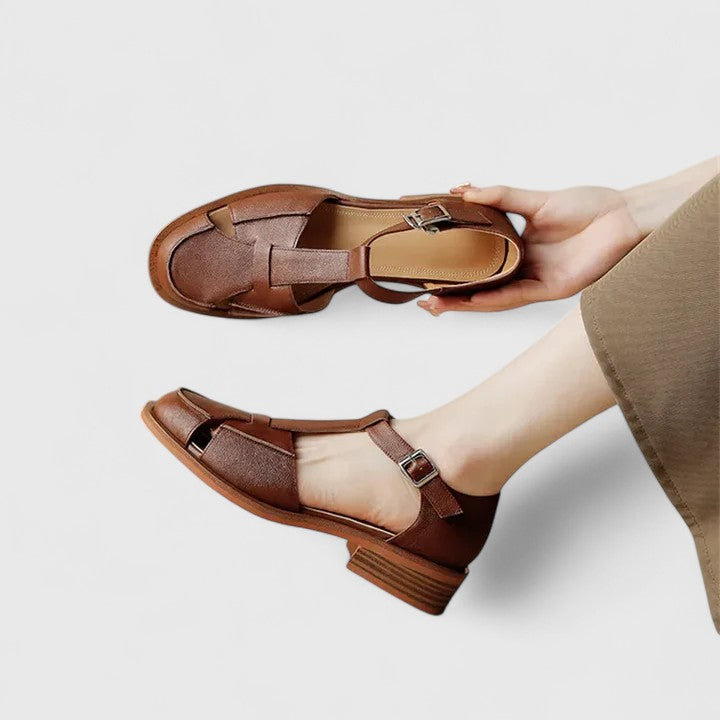 THALINA | ELEGANTE MARY-JANE-SANDALEN