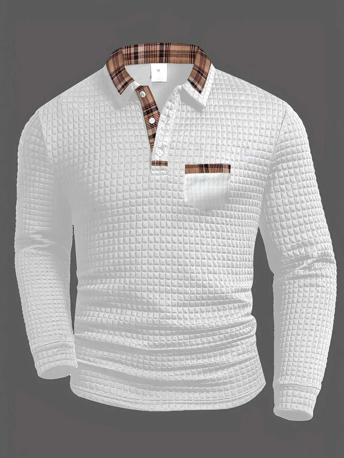 JAMES | ELEGANTES LANGARM-POLOSHIRT FÜR HERREN