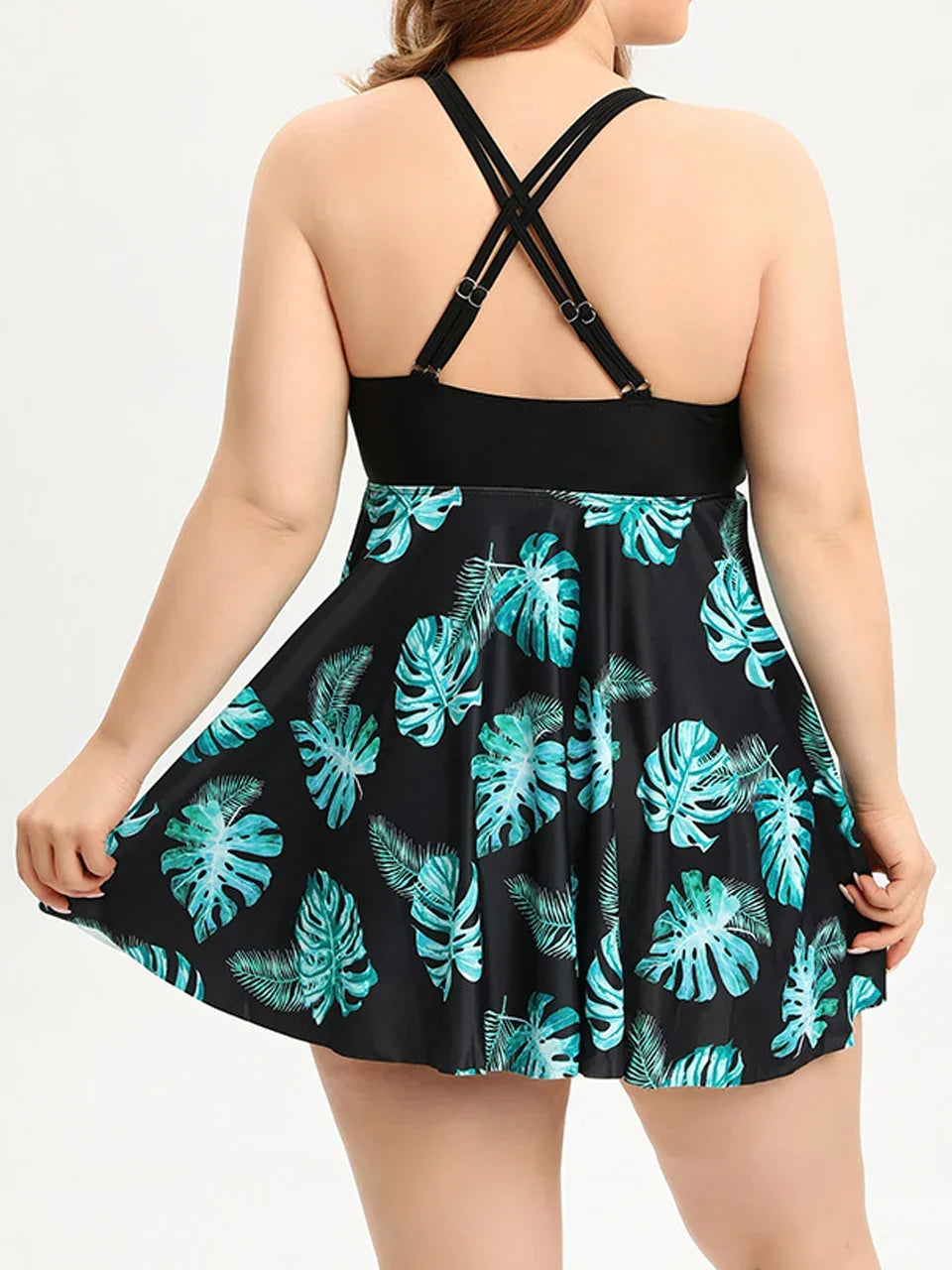 MADISON | COASTAL BREEZE TANKINI-SET IN ÜBERGRÖSSEN