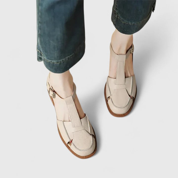 THALINA | ELEGANTE MARY-JANE-SANDALEN