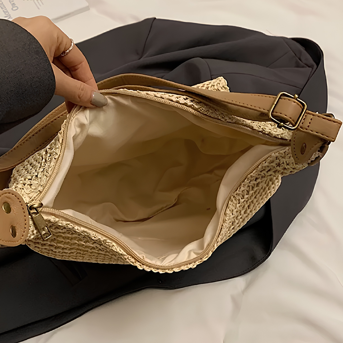 MALIBU | GEFLECHTETE TASCHE