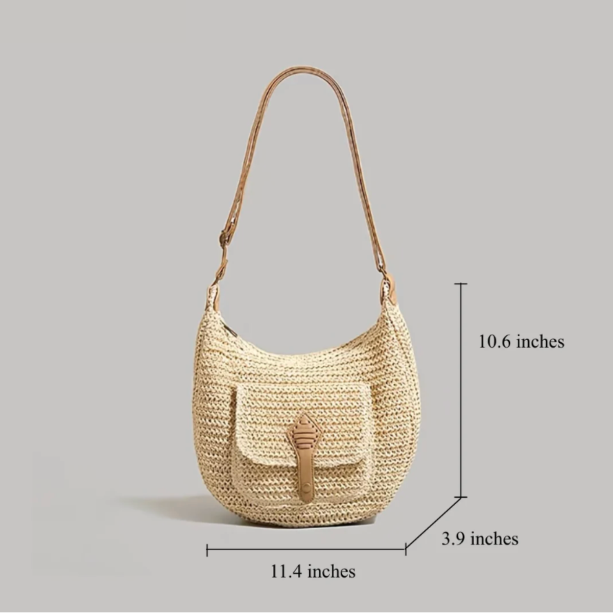 MALIBU | GEFLECHTETE TASCHE