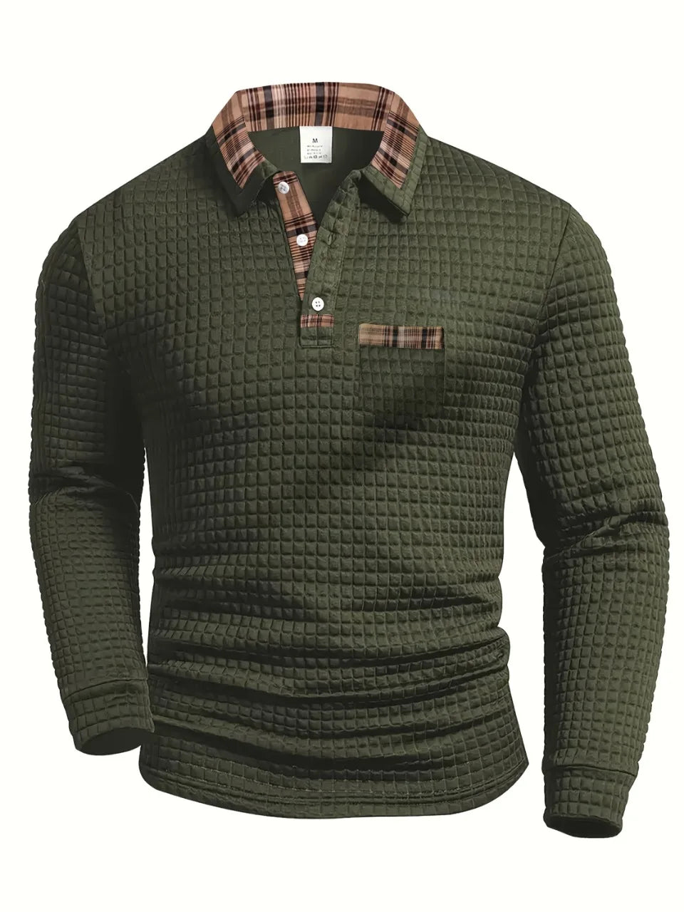 JAMES | ELEGANTES LANGARM-POLOSHIRT FÜR HERREN
