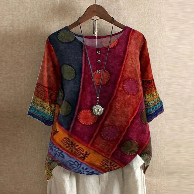 ROSALINE | RETRO-INSPIRIERTE BLUSE
