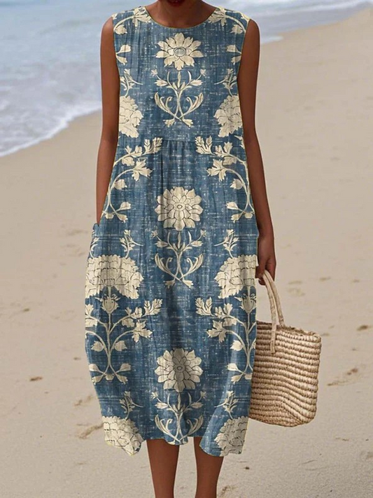 BELLE | BOHO-MIDI-KLEID