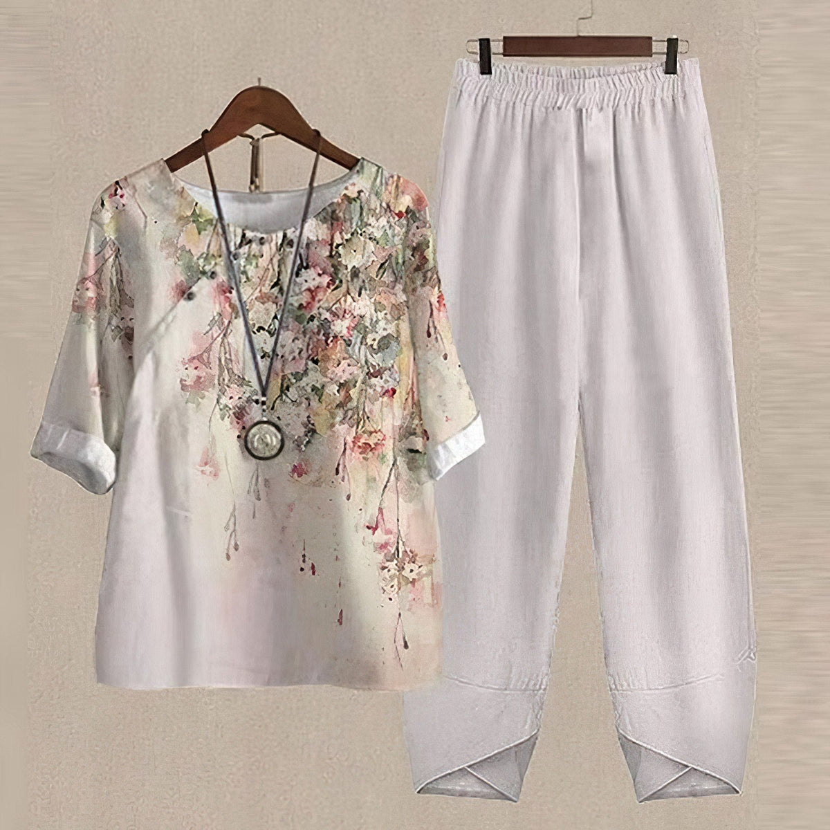 GWENDOLYN | KOMFORTABLES SCHICKES HEMD- & HOSEN-SET