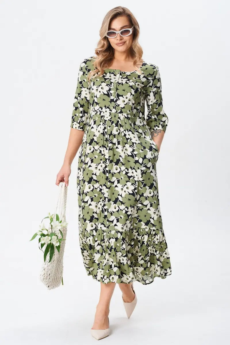 CELIA | LOCKER GESCHNITTENES SOMMERKLEID IN ÜBERGRÖSSE