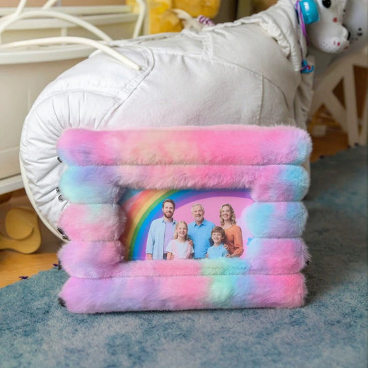 PASTELORA | REGENBOGEN FLAUSCHIGER FOTORAHMEN