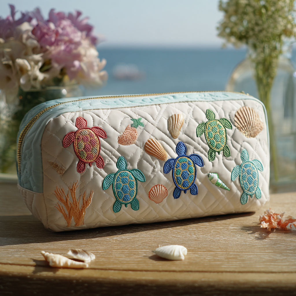 NINA | HANDGEFERTIGTE KOSMETIKTASCHE