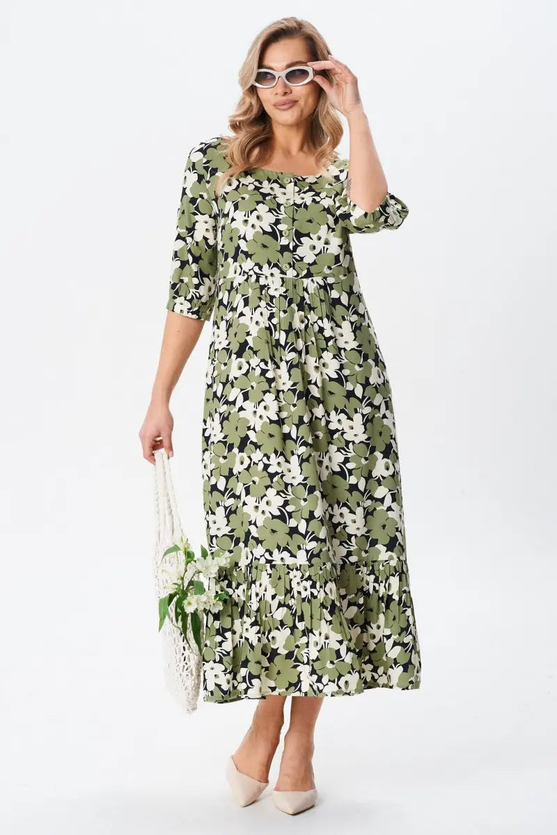 CELIA | LOCKER GESCHNITTENES SOMMERKLEID IN ÜBERGRÖSSE