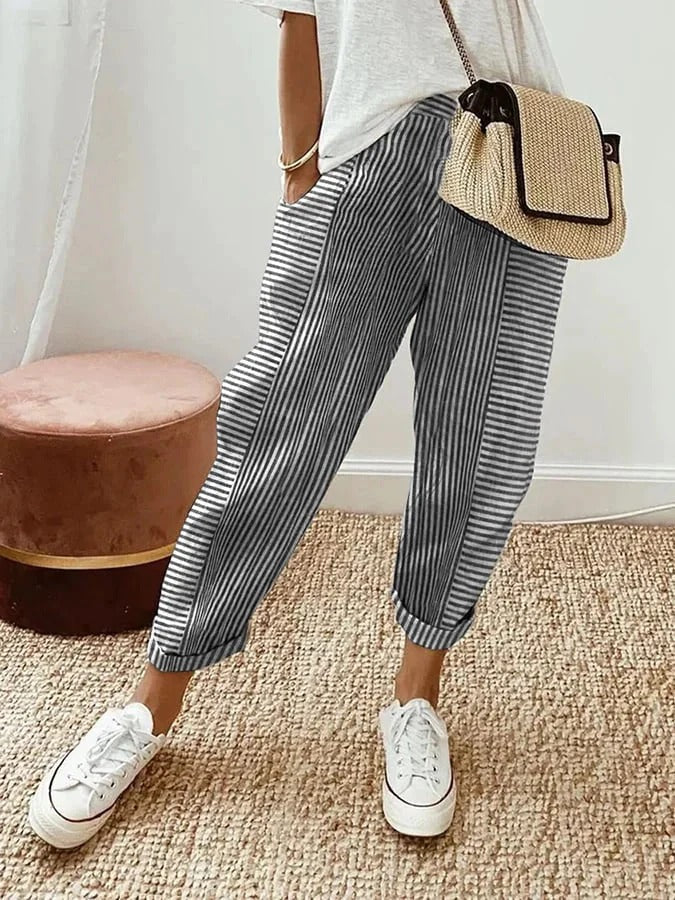 VICTORIA | ATMUNGSAKTIVE HOSE, LÄSSIG UND STILVOLL