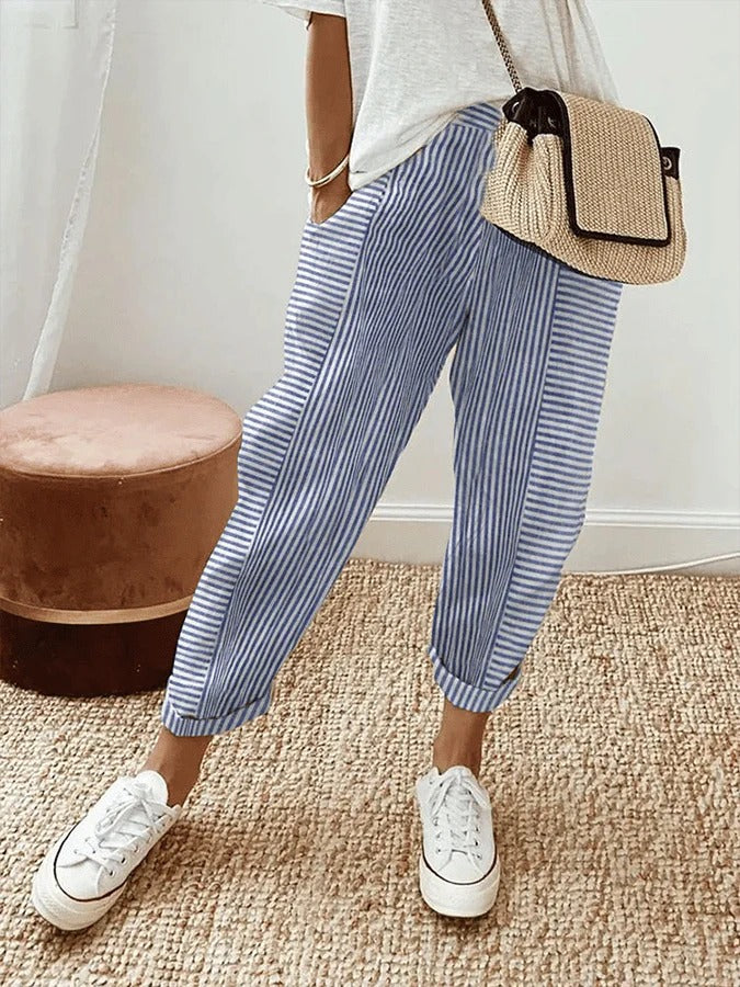 VICTORIA | ATMUNGSAKTIVE HOSE, LÄSSIG UND STILVOLL