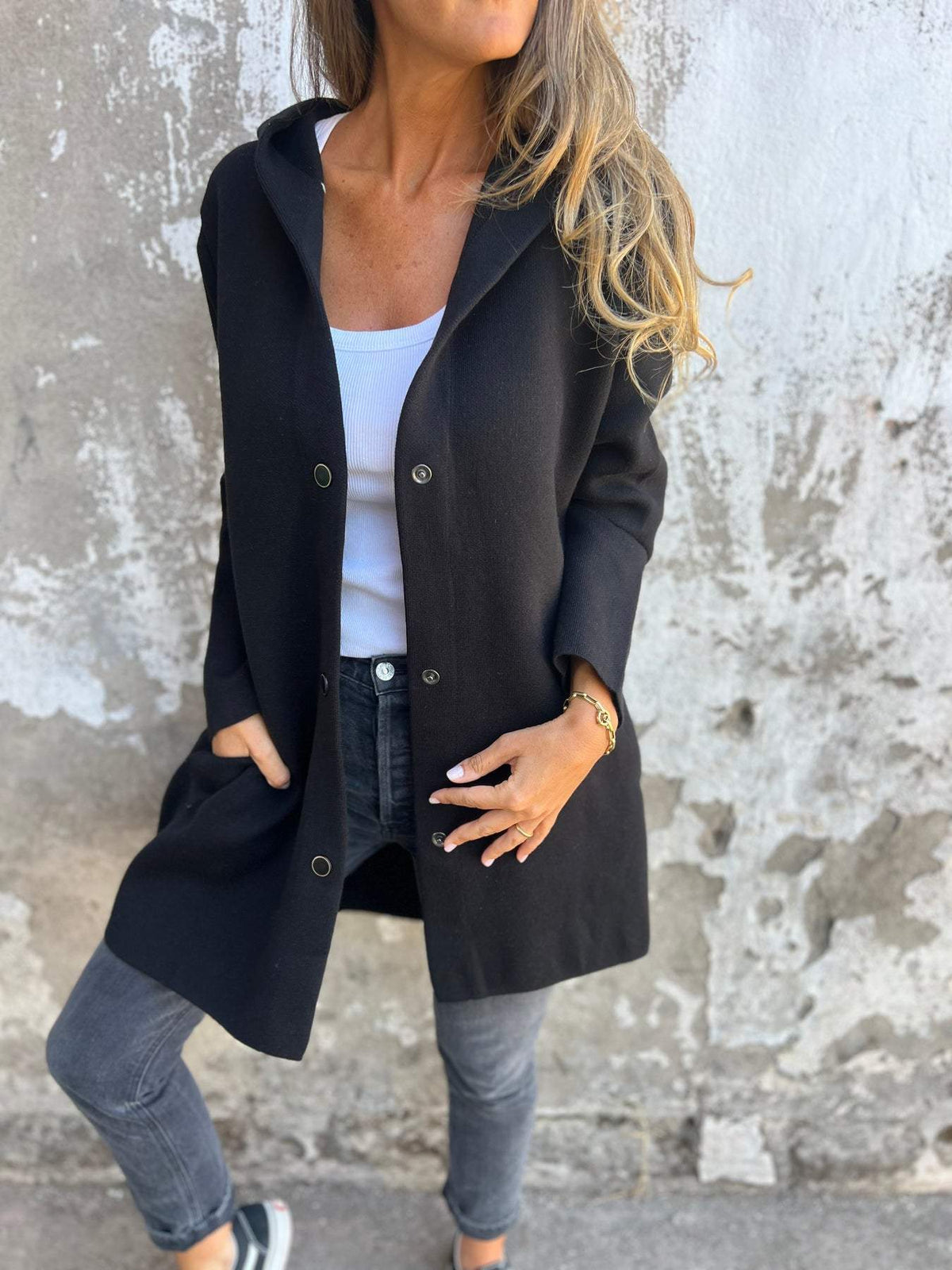 LAURA | GEMÜTLICHE KNOPFJACKE