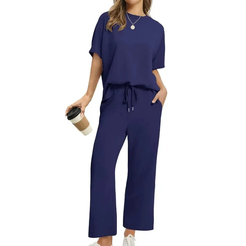 VANESSA | ENTSPANNTES RIP-TOP & HOSEN-SET