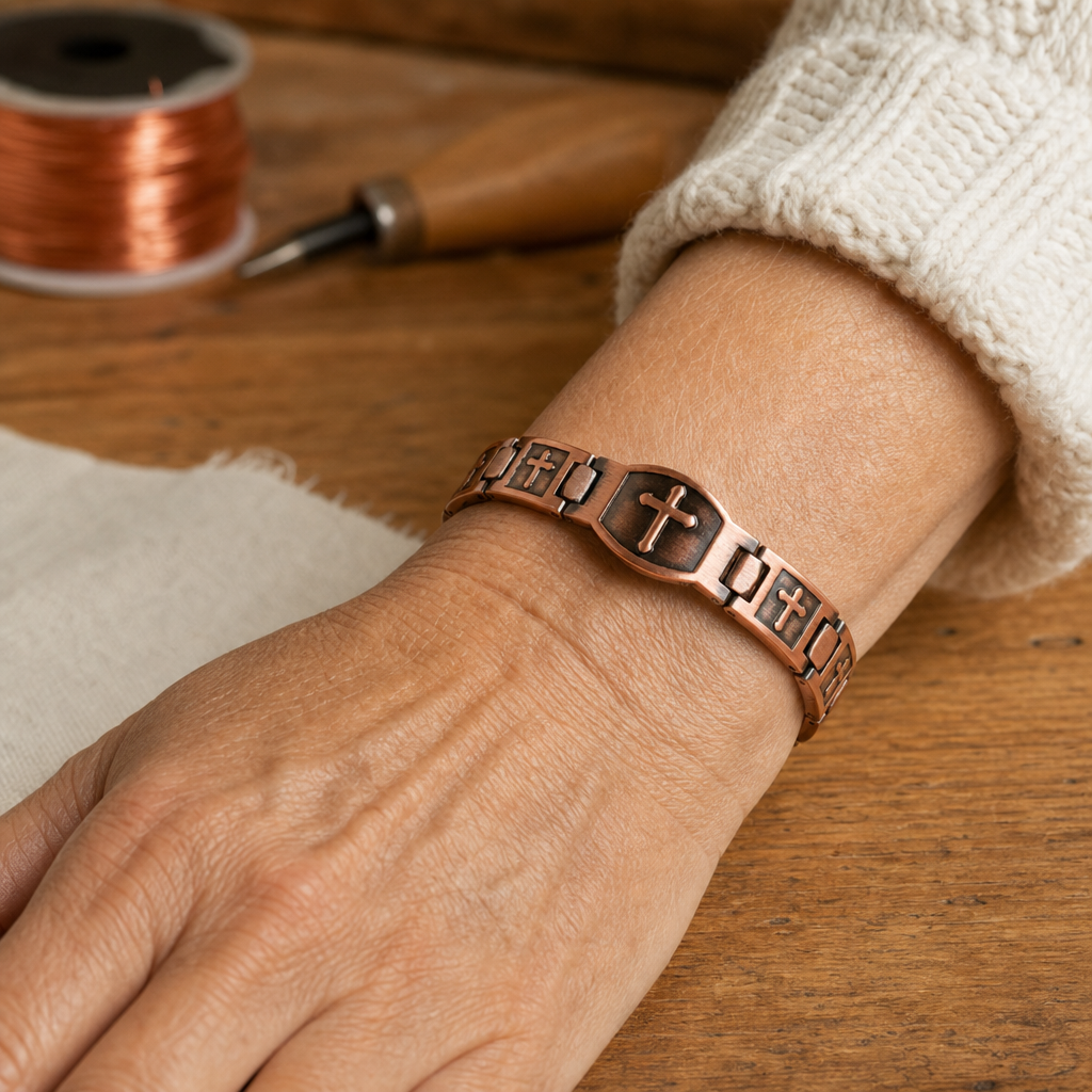 MOLLY | KUPFERARMBAND CROSS