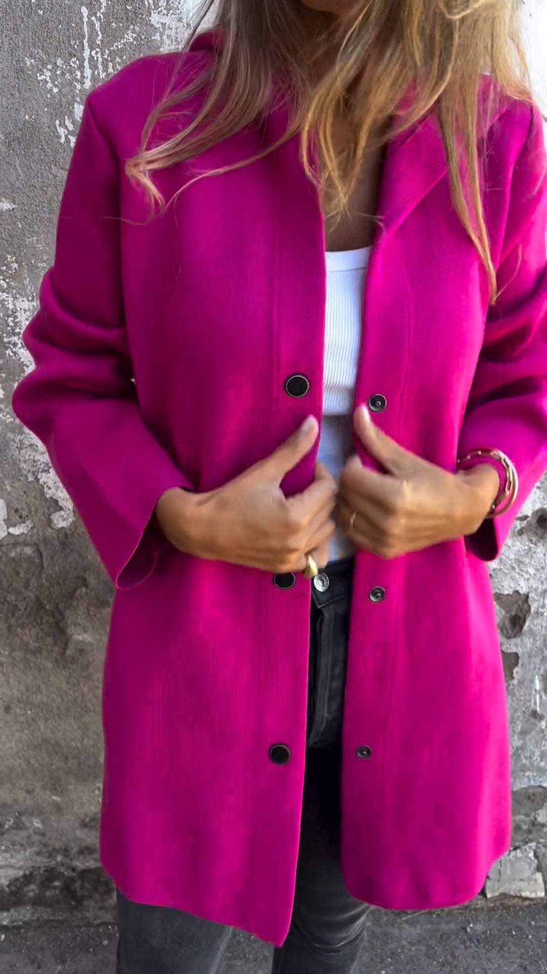 LAURA | GEMÜTLICHE KNOPFJACKE