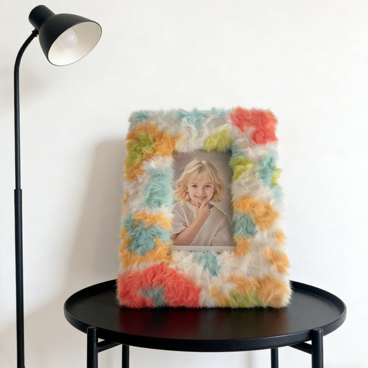 MIRELLE | MEHRFARBIGER FLAUSCHIGER FOTORAHMEN