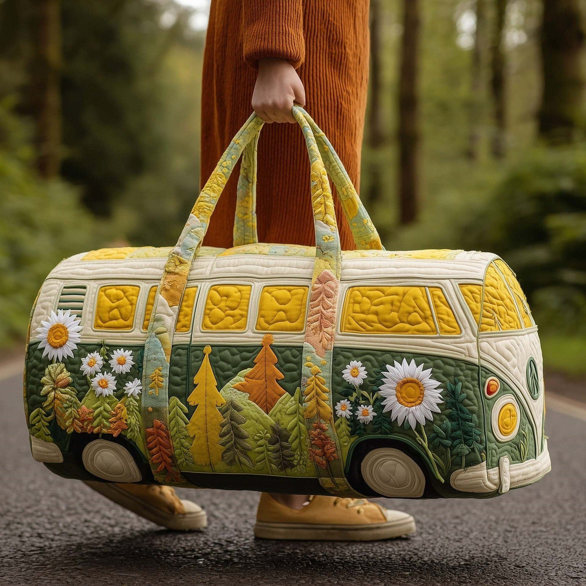 FORESTVANA | GESTEPPTE REISETASCHE