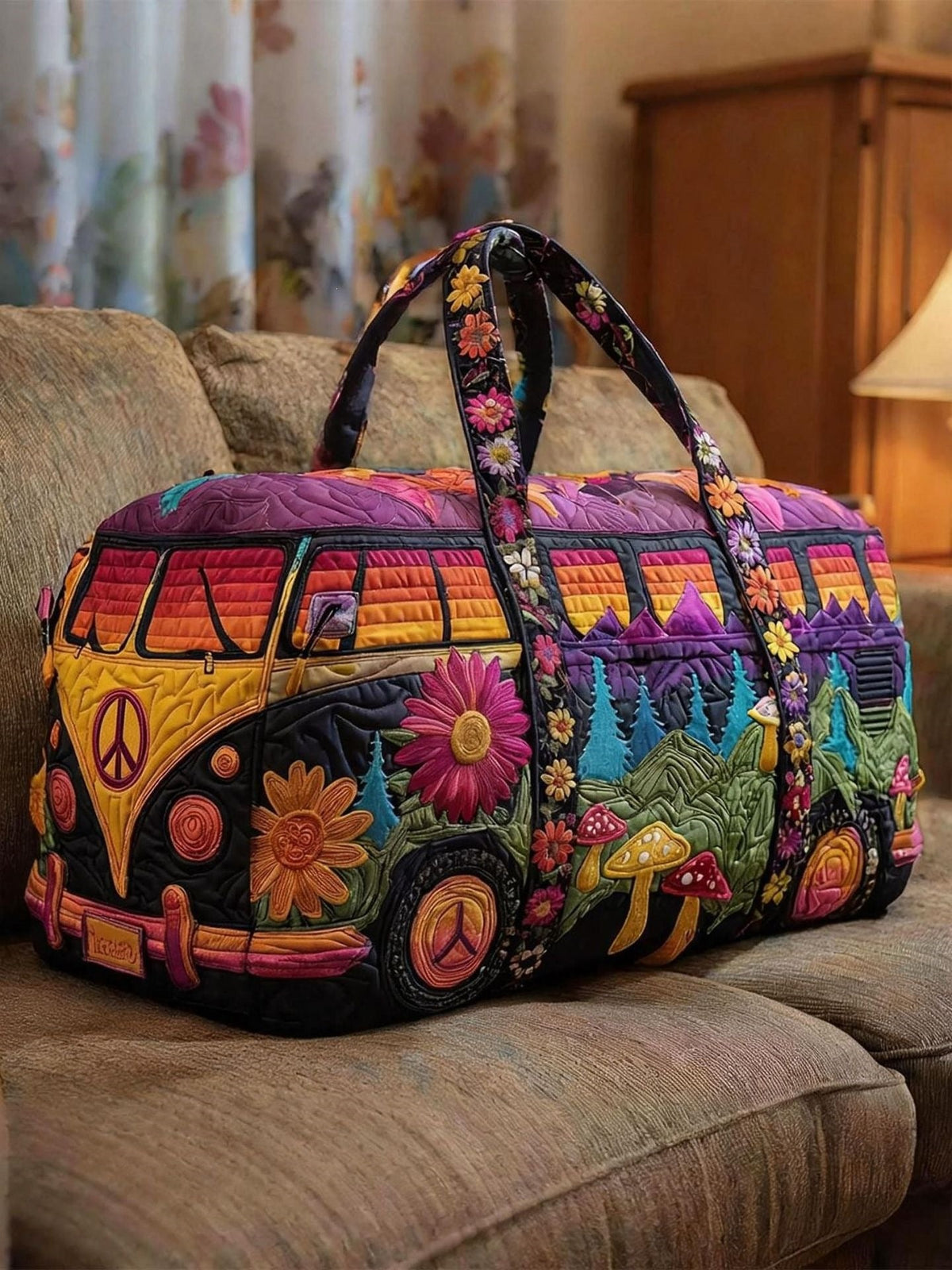 WILDVANA | GESTEPPTE REISETASCHE