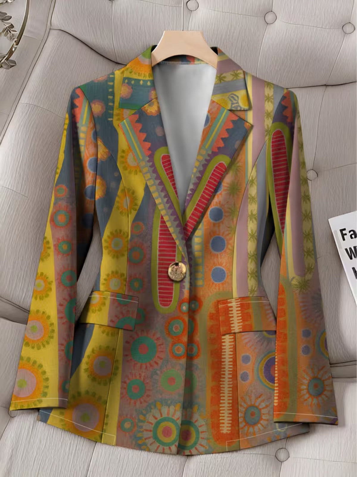FAUSTINE | BOHÈME-MEDAILLON-BLAZER