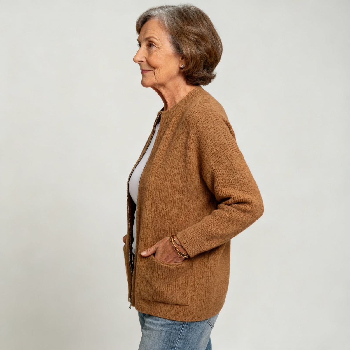 ANZHELYNN | BEQUEME JACKE