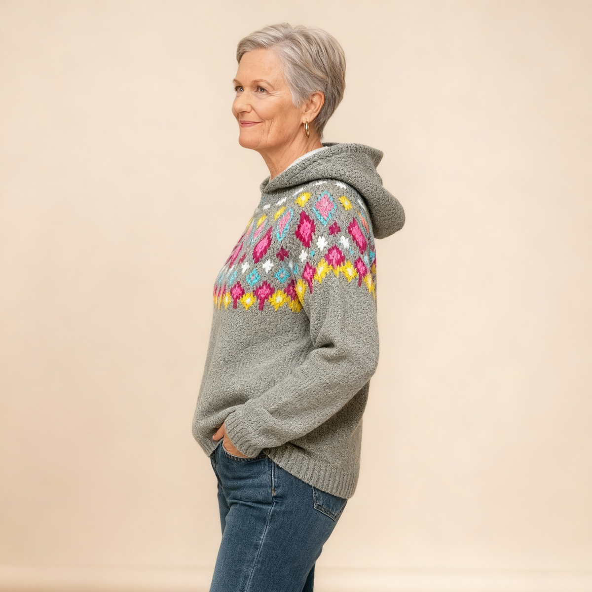 CAROLE | WARMER NORDIC-HOODIE