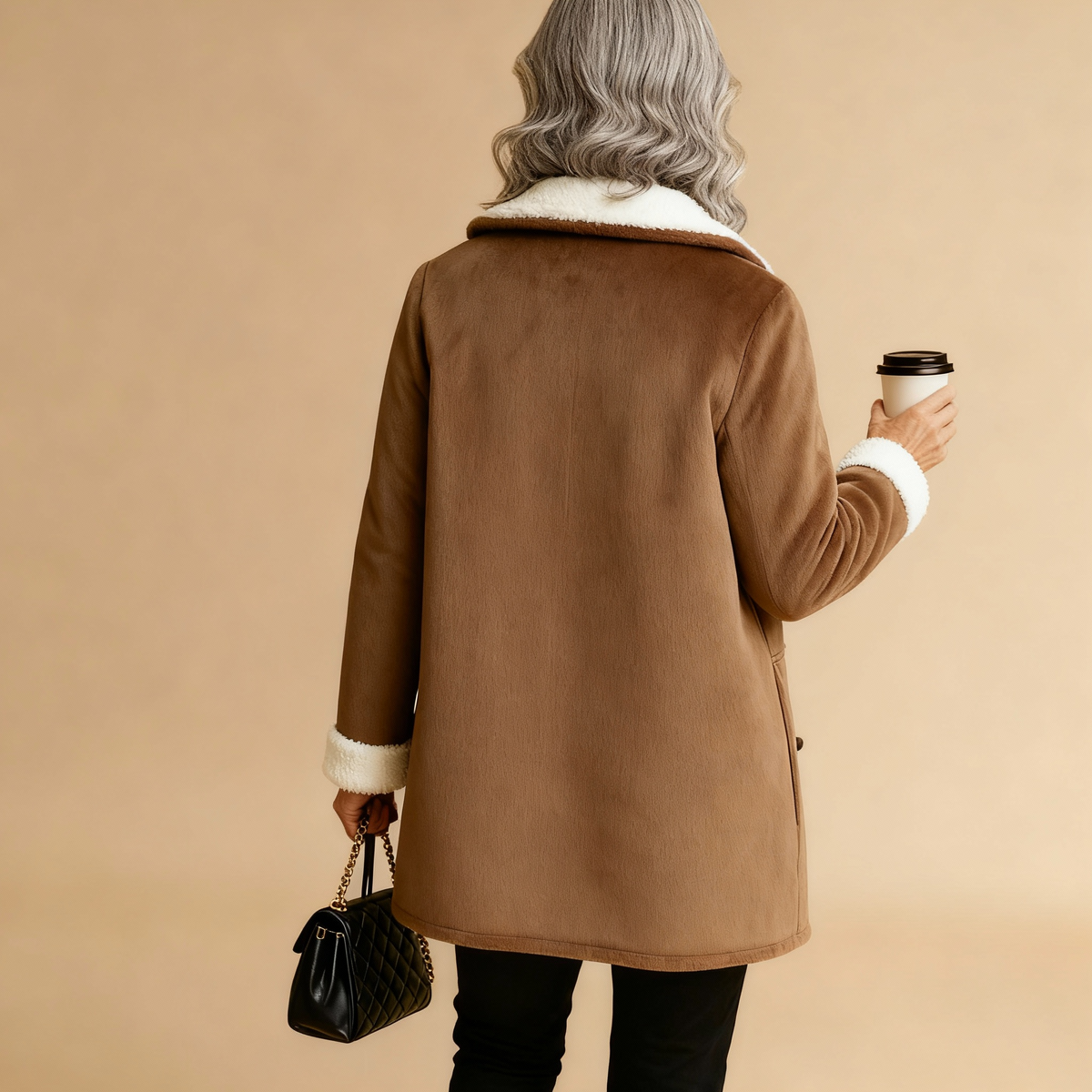CLAIRE | ELEGANTER GEFÜTTERTER WINTERMANTEL