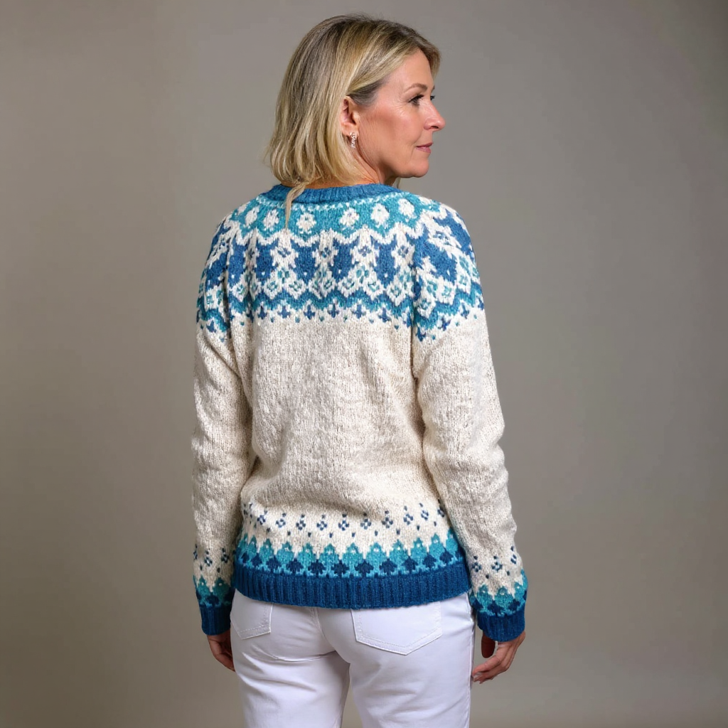 TABITHA | KLASSISCHE ISLANDSTRICKJACKE