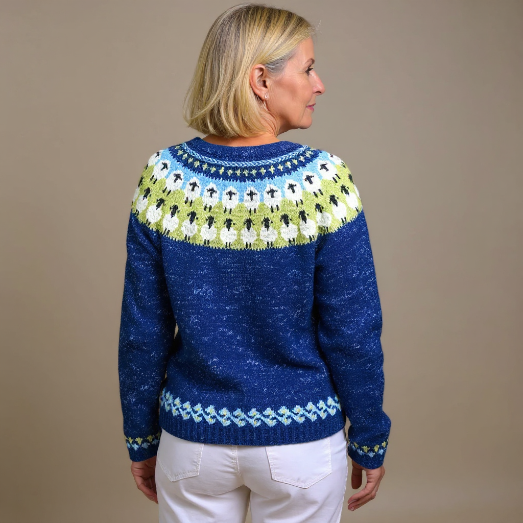 FIONA | KLASSISCHE ISLÄNDISCHE STRICKJACKE