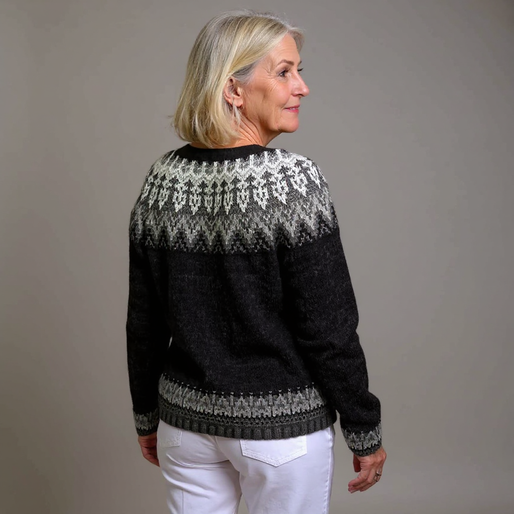 BRYONY | KLASSISCHE ISLÄNDISCHE STRICKJACKE