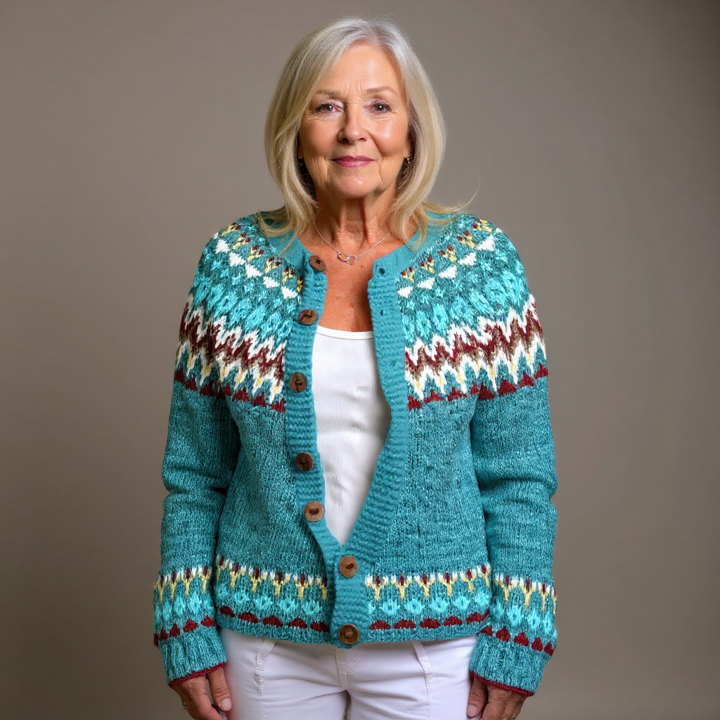 ADELINE | KLASSISCHE ISLÄNDISCHE STRICKJACKE