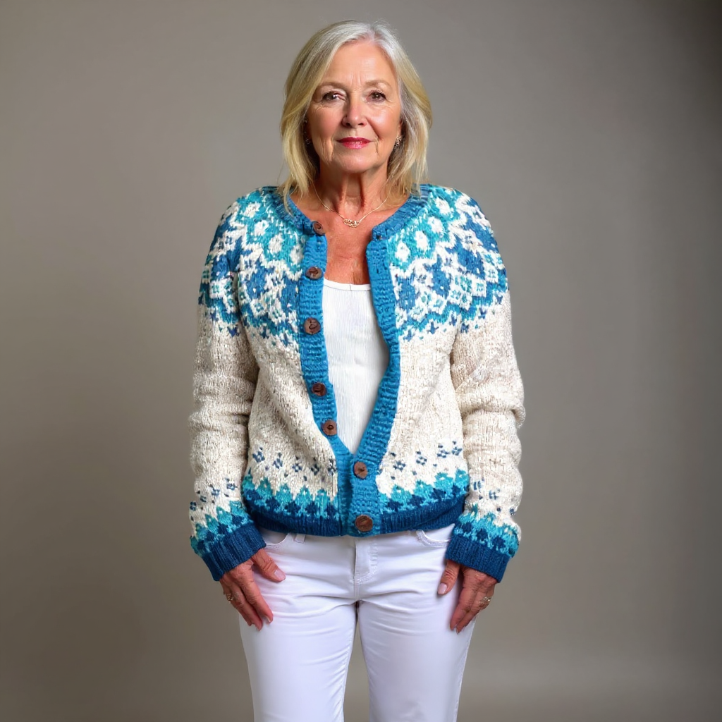 TABITHA | KLASSISCHE ISLANDSTRICKJACKE