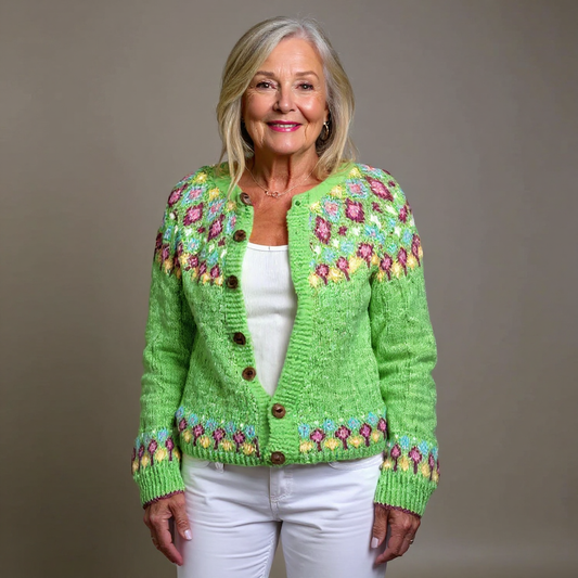 MILLIE | KLASSISCHE ISLÄNDISCHE STRICKJACKE