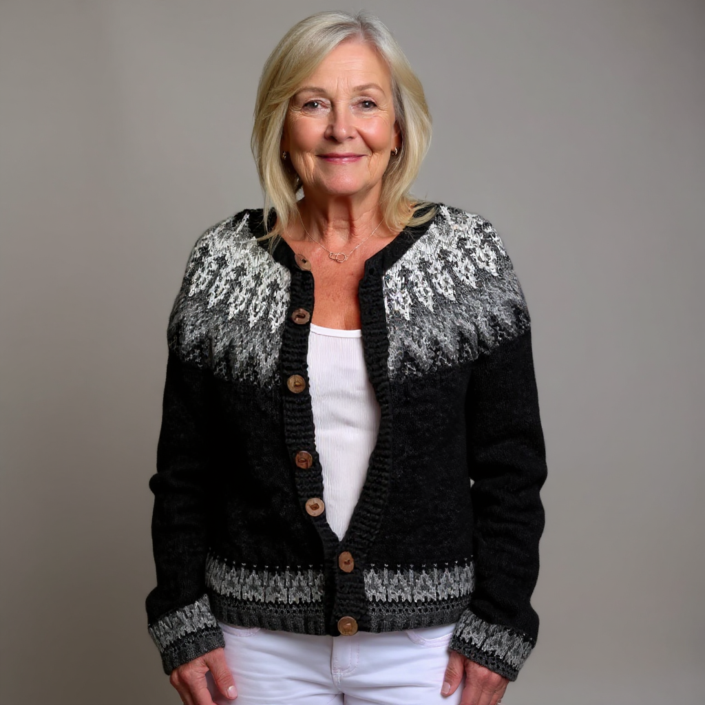 BRYONY | KLASSISCHE ISLÄNDISCHE STRICKJACKE