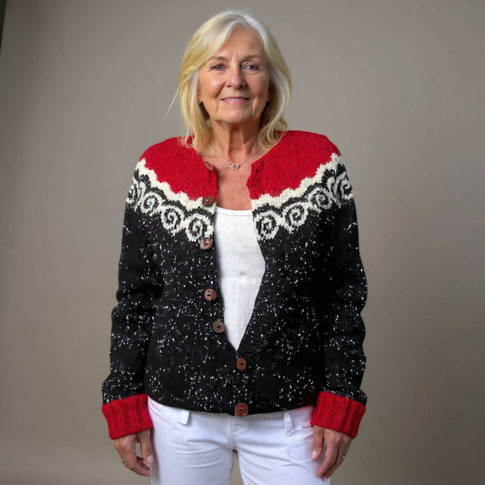 IMOGEN | KLASSISCHE ISLÄNDERSTRICKJACKE