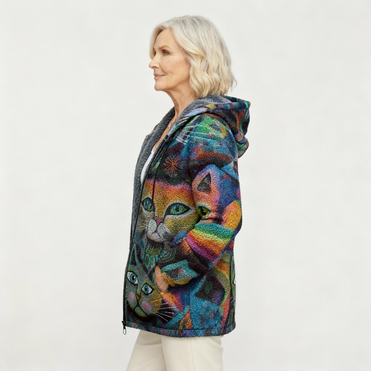 KALANOS | LUXURIÖSE STRICKJACKE MIT KÜNSTLERISCHER INSPIRATION
