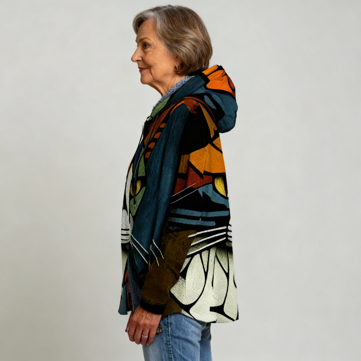 JINDALEE | LUXURIÖSE STRICKJACKE MIT KÜNSTLERISCHER INSPIRATION