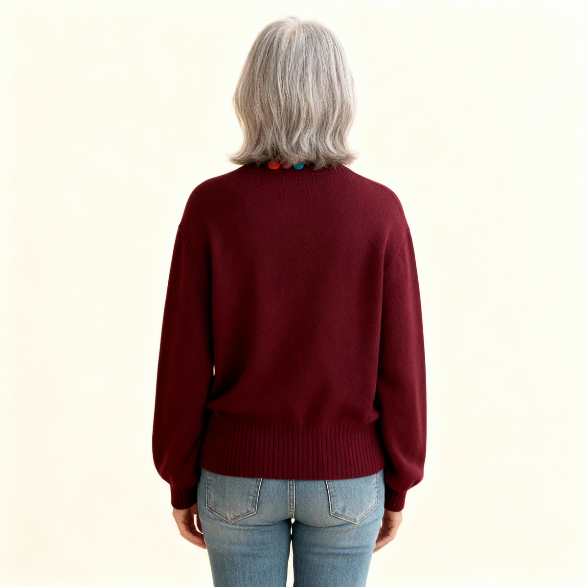 THE NOELLE | CARDIGAN MIT KNOPFAKZENTEN