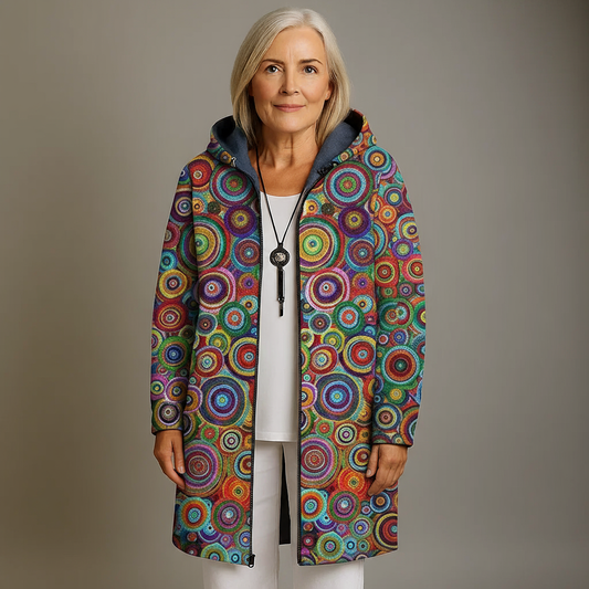 KARRI | LUXURIÖSE STRICKJACKE MIT KÜNSTLERISCHER INSPIRATION